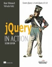 book cover of jQuery in Action by Bear Bibeault