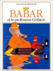 book cover of Babar and the Professor by Laurent de Brunhoff