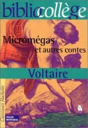 book cover of Micromégas et autres contes by Voltaire