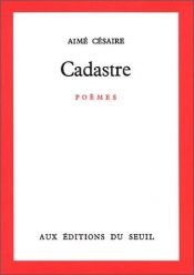 book cover of Cadastre by Aime Cesaire