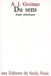 book cover of Du Sens by Algirdas Julien Greimas