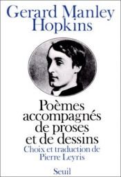 book cover of Poèmes accompagnés de proses et de dessins by Gerard Manley Hopkins