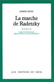 book cover of La Marche de Radetzky by Joseph Roth