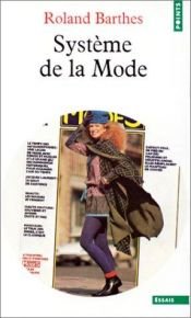 book cover of Système de la mode by Roland Barthes
