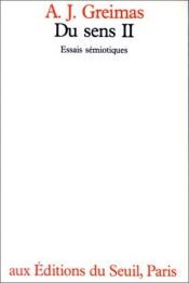 book cover of Du sens by Algirdas Julien Greimas