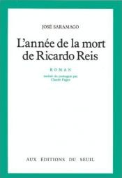book cover of L'Année de la mort de Ricardo Reis by José Saramago