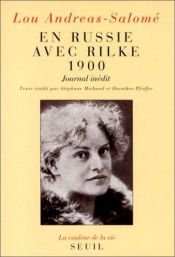 book cover of "Russland mit Rainer". Tagebuch der Reise mit Rainer Maria Rilke im Jahre 1900 by Lou Andreas-Salomé