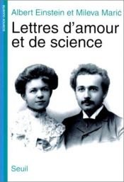 book cover of Lettres d'amour et de sciences by Альберт Эйнштейн