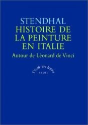 book cover of Histoire de la peinture en Italie by 司汤达