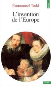 book cover of L'invention de l'Europe by Emmanuel Todd
