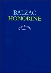 book cover of Honorine by Honoré de Balzac