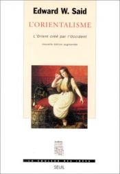 book cover of L'Orientalisme by Edward Saïd