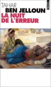 book cover of La nuit de l'erreur by Tahar Ben Jelloun