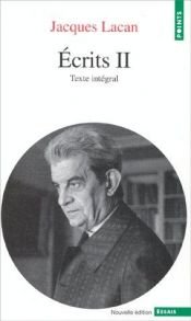 book cover of Ecrits II - Texte Integral by Jacques Lacan