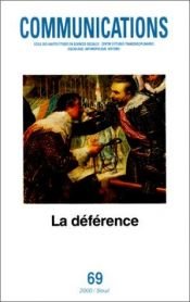 book cover of Communications : La Déférence, numéro 69 by VVV