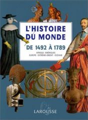 book cover of L'histoire du monde : De 1492 à 1789 by Jean Delumeau