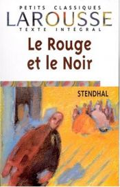 book cover of Le Rouge et le Noir by Stendhal