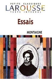 book cover of Essais Extraits by Michel and translated by Frame Montaigne, Donald M. de