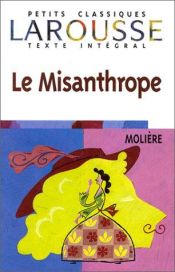 book cover of Misanthrope, Le by Molière