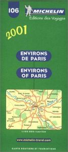 book cover of Outskirts of Paris 2001 (Michelin Maps) by Michelin Travel Publications