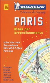 book cover of Paris Atlas par Arrondissements by Michelin Travel Publications