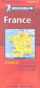 book cover of Michelin France Map No. 721(989), 3 by Michelin Travel Publications