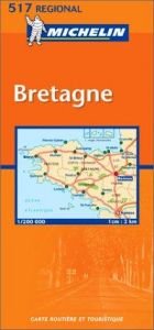 book cover of Carte routière : Bretagne, N°11517 by Michelin Travel Publications