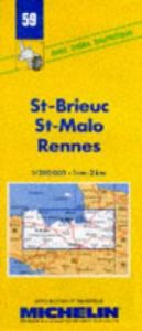 book cover of 59 Michelin: ST-Brieuc - Rennes by Michelin Travel Publications