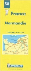 book cover of Carte routière : Normandie, N° 231 by Michelin Travel Publications