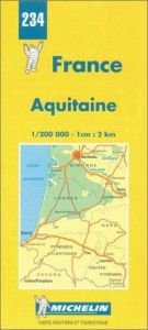 book cover of Carte routière : Aquitaine, N° 234 by Michelin Travel Publications