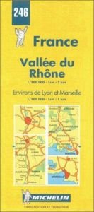 book cover of 246 Vallée Du Rhône (Michelin Maps) by Michelin Travel Publications