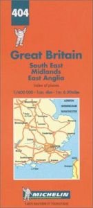 book cover of Great Britain: South East-Midlands-East Anglia (Michelin Maps) by Michelin Travel Publications