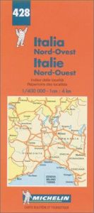 book cover of 428 North West Italy (Michelin Maps) by Michelin Travel Publications