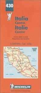 book cover of Carte routière : Italie Centre, N° 430 by Michelin Travel Publications