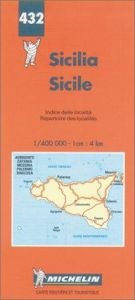book cover of Michelin Sicily Map No. 432 (Michelin Maps & Atlases) by Michelin Travel Publications