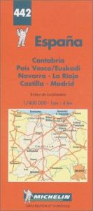 book cover of España: Michelin Spain Northern Map No. 442 (Michelin Maps & Atlases) by Michelin Travel Publications