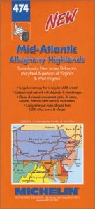 book cover of Mid-Atlantic (Allegheny Highlands) (Michelin Maps) by Michelin Travel Publications