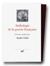 book cover of Anthologie de la Poesie Francaise by Андре Жид