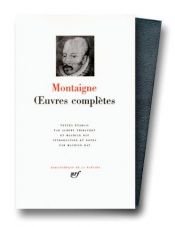 book cover of Œvres completes by Michel de Montaigne