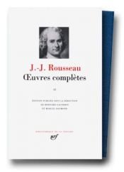 book cover of Oeuvre-tome second by Jean-Jacques Rousseau
