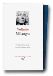 book cover of Voltaire : Mélanges by Voltaire