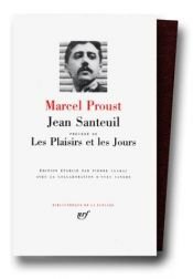 book cover of Jean Santeuil, précédé de Les plaisirs et les jours by Marcel Proust