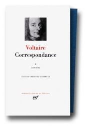 book cover of Voltaire : Correspondance, tome 2, Janvier 1739 - Décembre 1748 by 伏尔泰