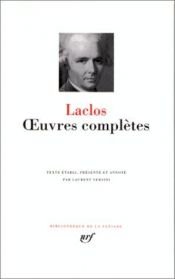 book cover of Oeuvres complètes by Pierre Choderlos de Laclos
