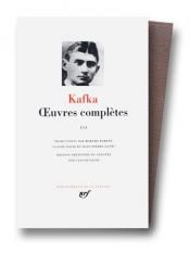 book cover of Œuvres complètes, tome 3 by Franz Kafka
