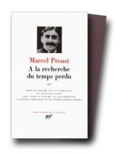 book cover of A la Recherche du Temps Perdu 3 by Марсель Пруст