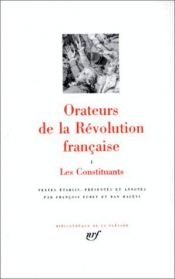 book cover of Orateurs de la Révolution française by François Furet