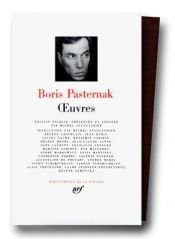 book cover of Pasternak : Oeuvres by ბორის პასტერნაკი