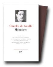 book cover of Charles de Gaulle : Mémoires by Charles de Gaulle