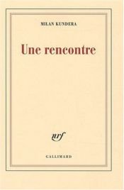 book cover of Een ontmoeting by Milan Kundera